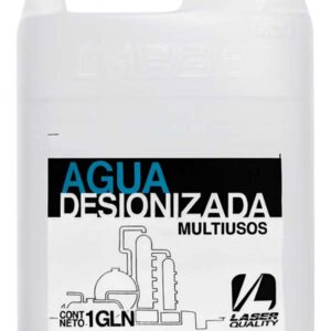 AGUA DESIONIZADA LASER 1GLN